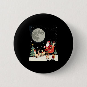 Siamese Reindeer Christmas Siamese Cat Lover Gifts 6 Cm Round Badge
