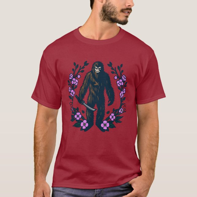Siamese Sasquatch T-Shirt (Front)