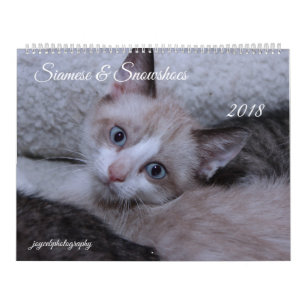 SIAMESE & SNOWSHOES 2018 CALENDAR