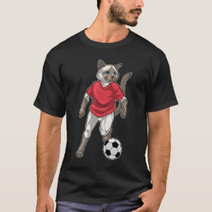 Siamese Soccer player Soccer T-Shirt