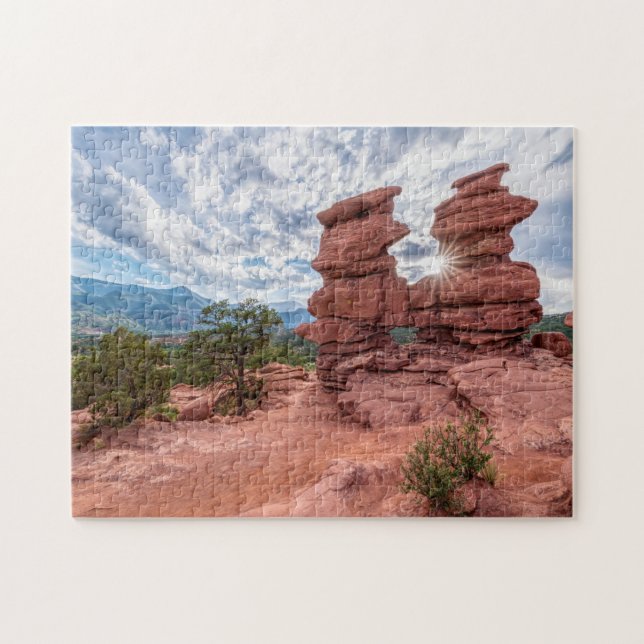 Siamese Twins Colorado Sunburst Jigsaw Puzzle (Horizontal)
