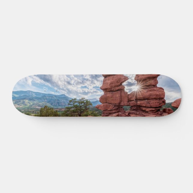 Siamese Twins Colorado Sunburst Skateboard (Horz)