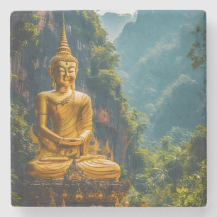 Siam's Eternal Seat Stone Coaster