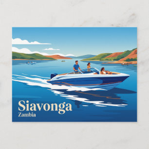 Siavonga Water Sports, Lake Kariba Zambia Postcard
