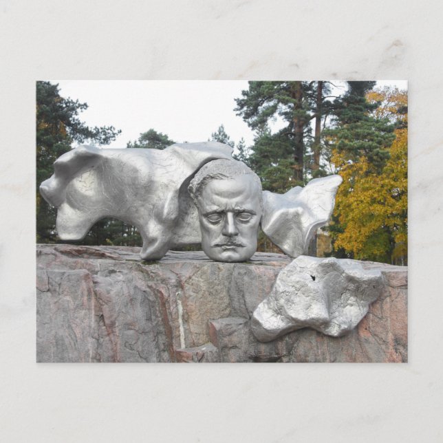 Sibelius monument, Helsinki, Finland Postcard (Front)