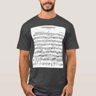 Sibelius Violin Concerto Long T-Shirt