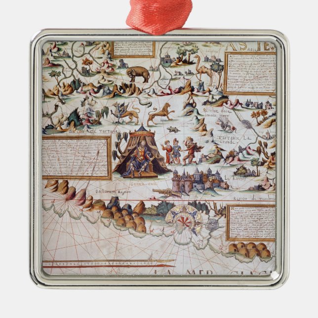 Siberia Metal Tree Decoration (Front)