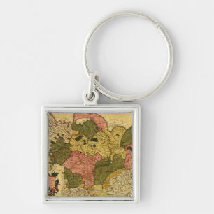 Siberia, RussiaPanoramic MapSiberia, Russia Key Ring