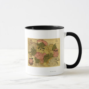 Siberia, RussiaPanoramic MapSiberia, Russia Mug
