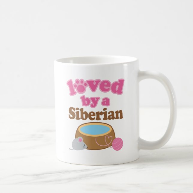 Siberian Cat Breed Loved By A Gift Coffee Mug (Right)
