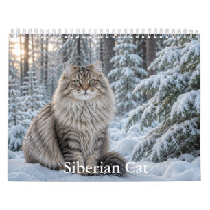Siberian Cat Calendar 