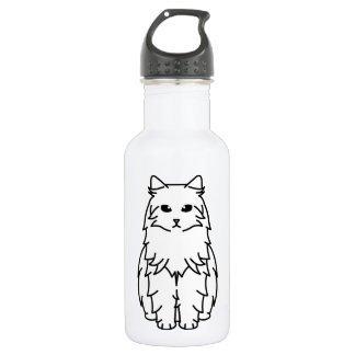 Siberian Cat Cartoon 532 Ml Water Bottle