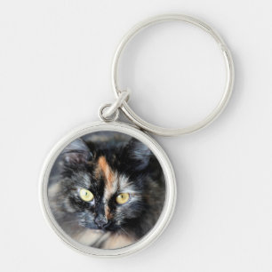Siberian Cat Key Ring