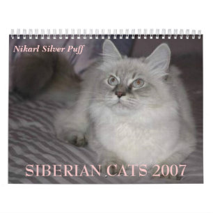 SIBERIAN CATS 2007 Calendar... Calendar