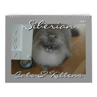 Siberian Cats and Kittens Calendar Final2