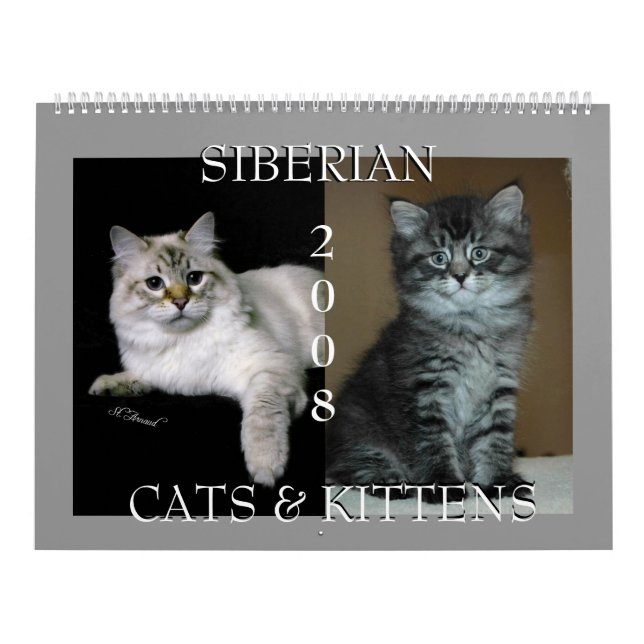 Siberian Cats Calendar 2009 (Cover)