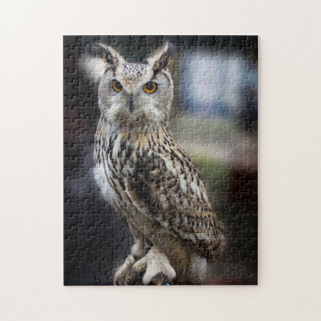 Siberian Eagle Owl Jigsaw Puzzle (Vertical)
