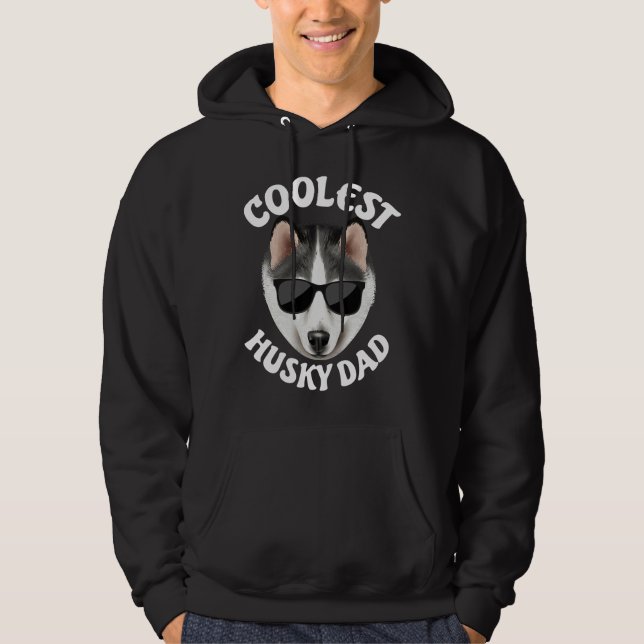 Siberian Husky 15 Hoodie (Front)