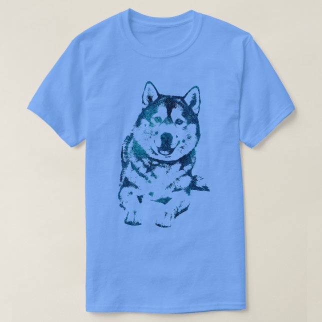 Siberian Husky 1  T-Shirt (Design Front)