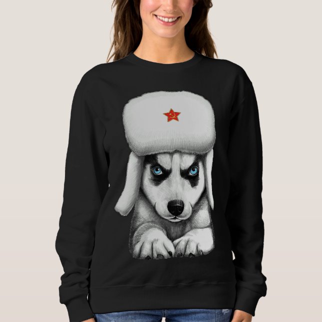 Siberian Husky 33 Sweatshirt (Front)