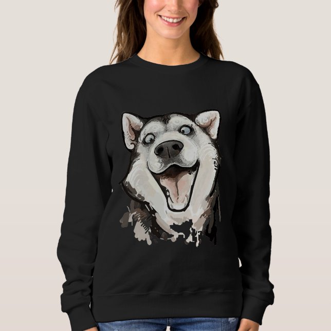 Siberian Husky 84 Sweatshirt (Front)