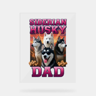 Siberian Husky Acrylic Sign