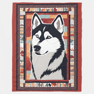 Siberian Husky Blanket