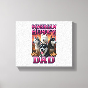 Siberian Husky Canvas Print