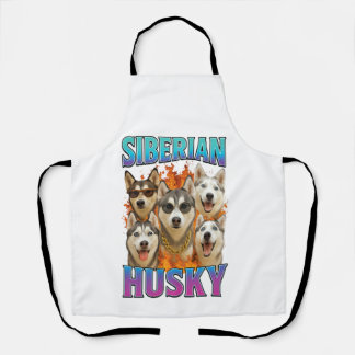 Siberian Husky Copy Apron