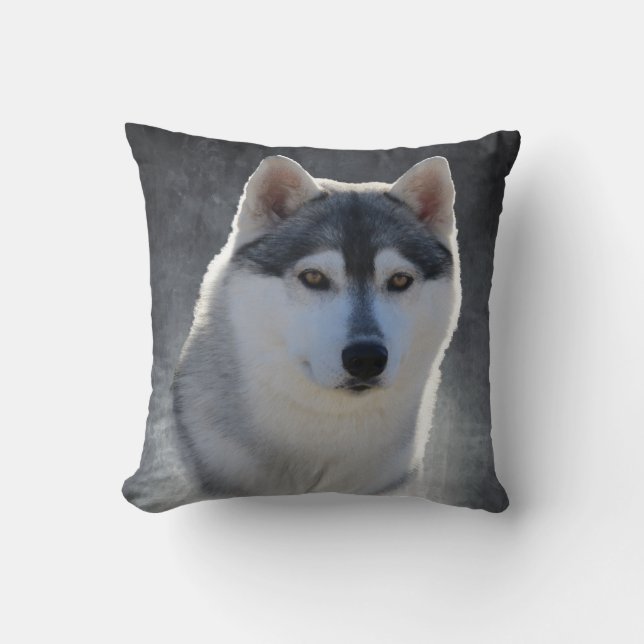 Siberian Husky Cushion (Front)