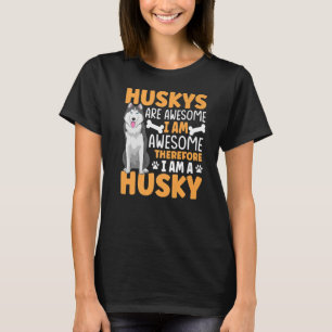 Siberian Husky Dog Apparel For Husky Owner T-Shirt