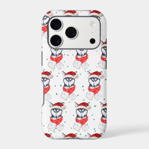 Siberian Husky Dog Breed Christmas Stars