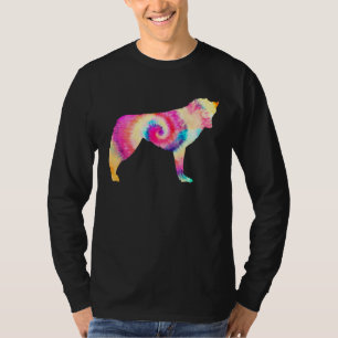 Siberian Husky Dog  Owner Dog Mom Dad Tie Dye T-Shirt