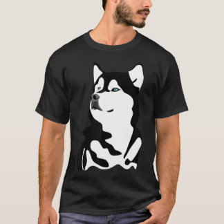 Siberian Husky Dog T-Shirt