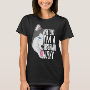 Siberian Husky Halloween Dog Apparel For Husky Own T-Shirt