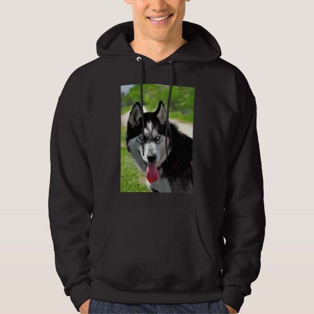 Siberian Husky                              Hoodie (Front)