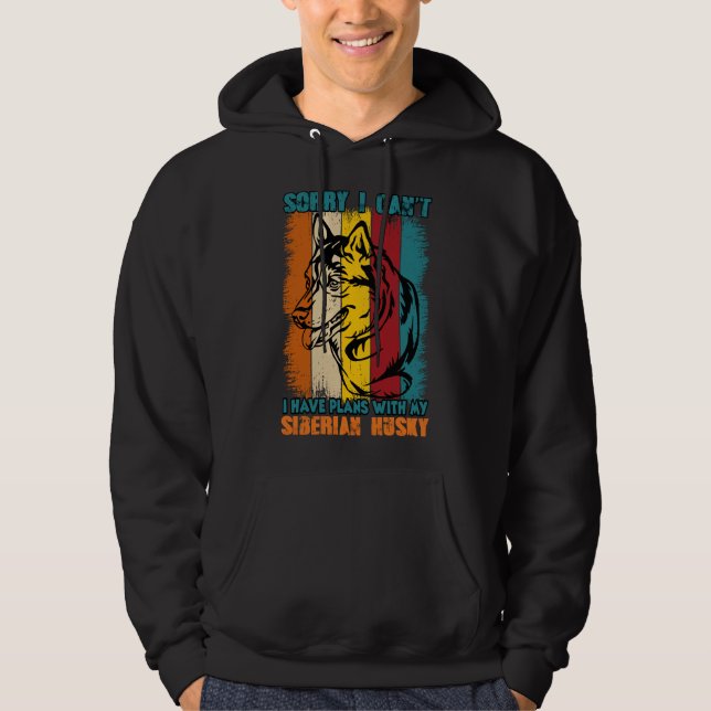 Siberian Husky                      Hoodie (Front)