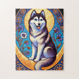 Siberian Husky                                     Jigsaw Puzzle
