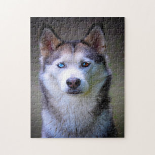 Siberian Husky Jigsaws. Jigsaw Puzzle