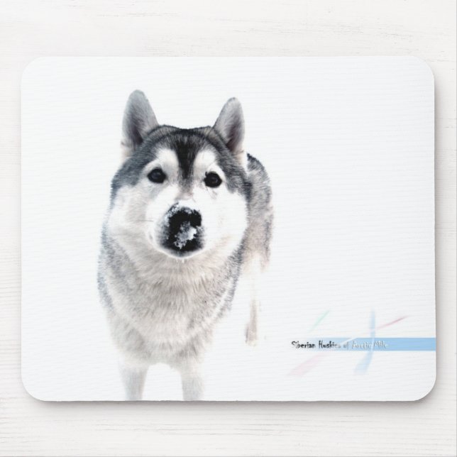 Siberian Husky Mousepad (Front)