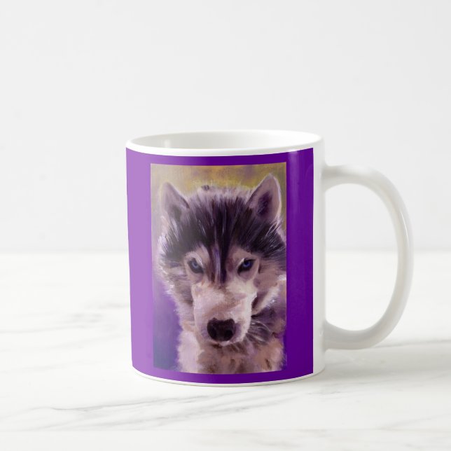 siberian husky mug (Right)