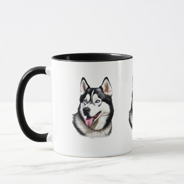 Siberian Husky  Mug (Left)