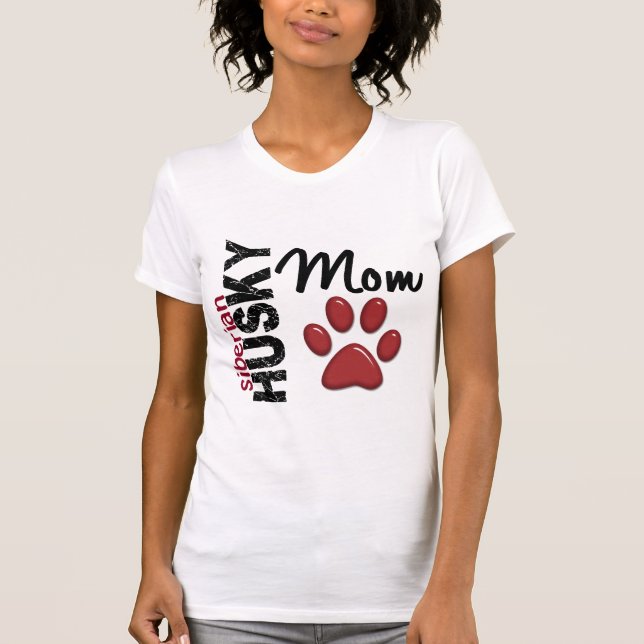 Siberian Husky Mum 2 T-Shirt (Front)
