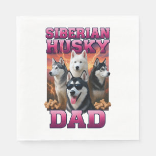Siberian Husky Napkin