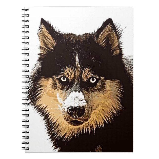 Siberian Husky Notebook (Front)