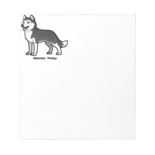 Siberian Husky Notepad