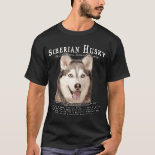 Siberian Husky Owner  Human Trainer T-Shirt