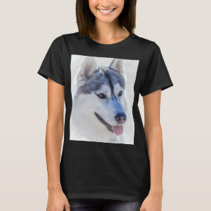 Siberian Husky Portrait 3 T-Shirt