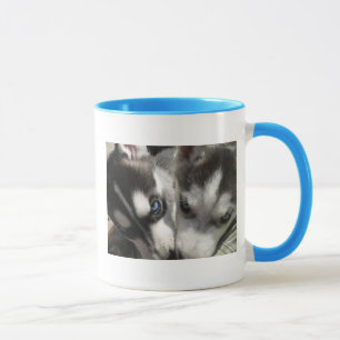 Siberian Husky Puppies mug