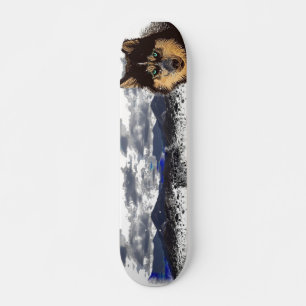 Siberian Husky Skateboard